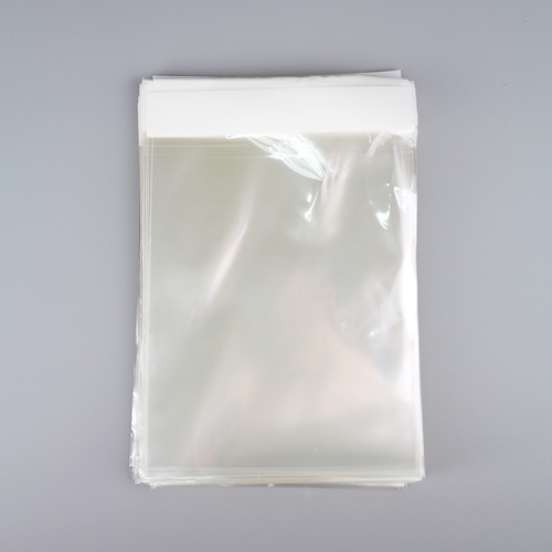 OPP 무지 접착봉투 (200매) 4~32cm 사이즈 악세서리 선물 쿠키 의류 포장 보관 비닐백