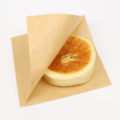 크라프트 양포 (L자형)4종 도넛 와플 호떡 붕어빵 고로케 테이크아웃 내면코팅 식품포장 봉투