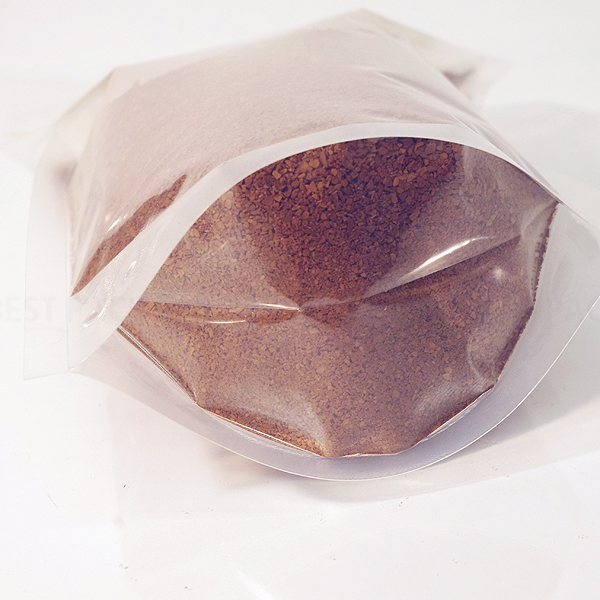 투명 세로형 지퍼스탠드 봉투 (100매)5종 잡곡 사료 각종식품 소포장 페트지퍼 스탠딩 비닐팩