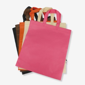 부직포 토트 쇼핑백 (10매)5색상 중형 끈손잡이 포장백 인쇄제작 가능