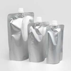 은박 스파우트 파우치 (50매)3사이즈 음료 액체류 소스 쥬스 커피 테이크아웃 스탠드형 소분 알루미늄 봉투 포장팩